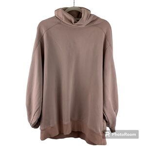 Nap Loungewear Boxy Turtleneck Sweatshirt Size XS